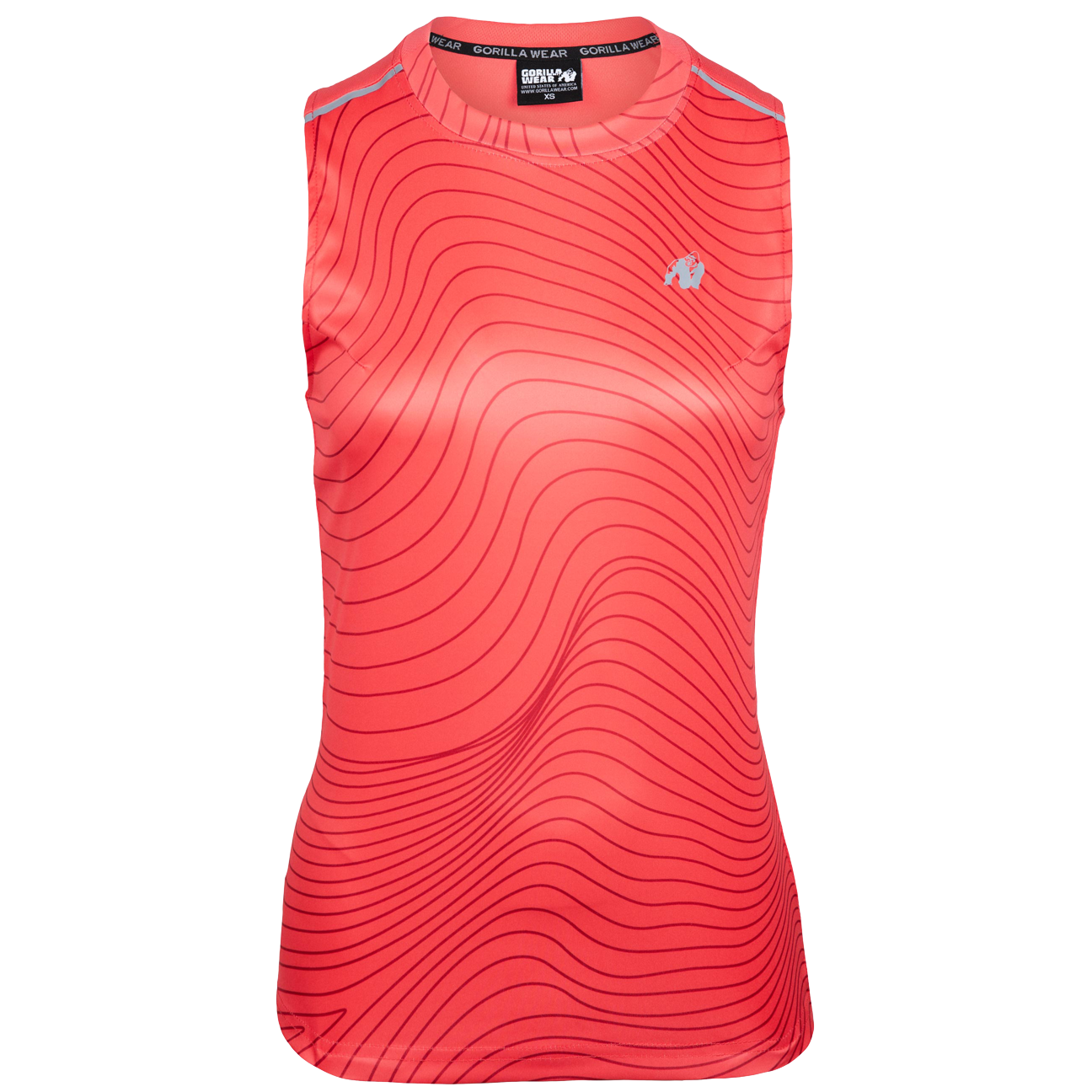 Gorilla Wear Mokena Tank Top, röd
