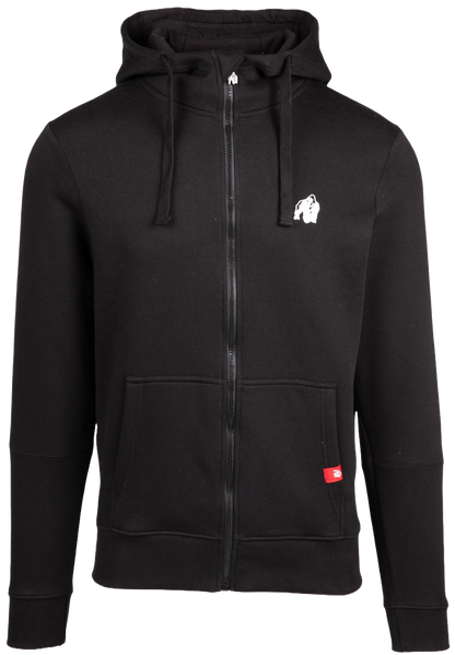 Gorilla Wear Leon Zipped Hoodie, svart