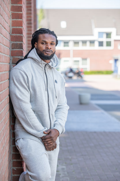 Gorilla Wear Kennewick Zipped Hoodie, grå