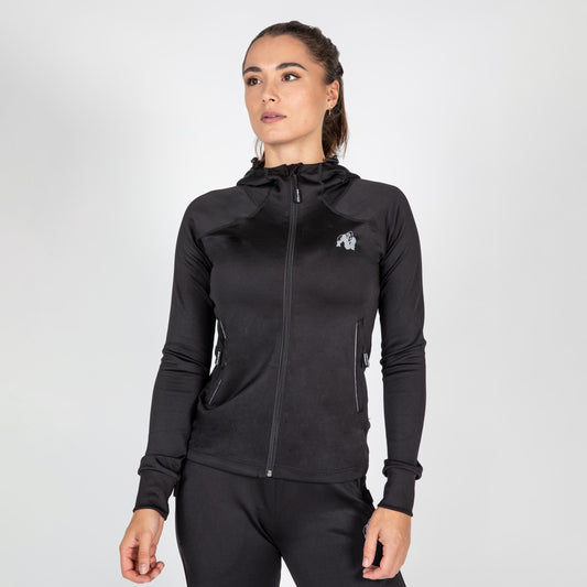 Gorilla Wear Halsey Track Jacket, svart