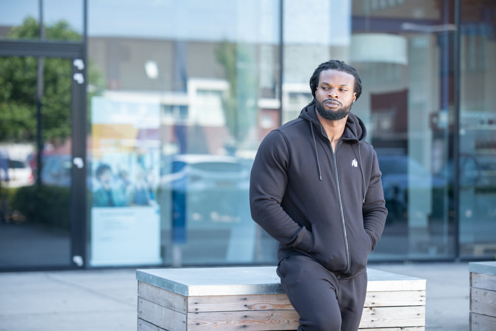 Gorilla Wear Kennewick Zipped Hoodie, grå