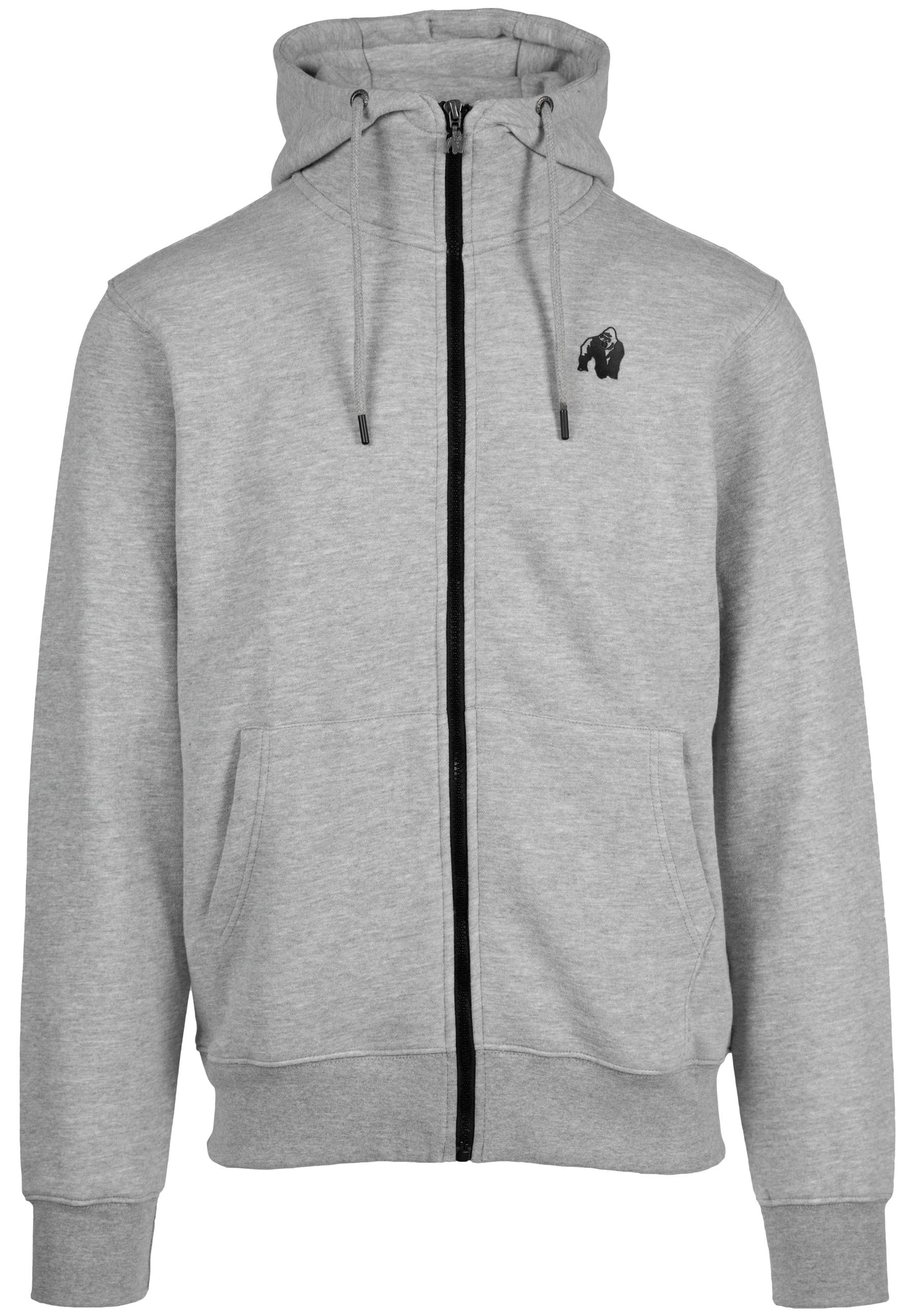 Gorilla Wear Kennewick Zipped Hoodie, grå