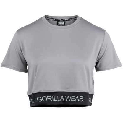 Gorilla Wear Colby Cropped T-Shirt, grå