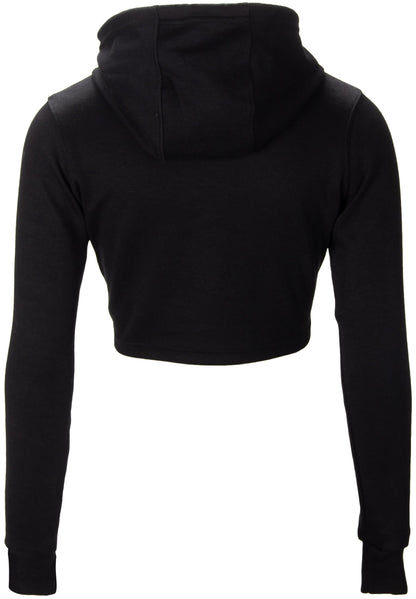 Gorilla Wear Pixley Crop Top Hoodie, svart