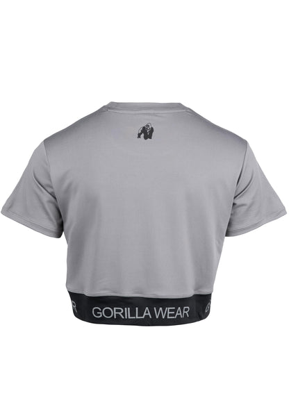 Gorilla Wear Colby Cropped T-Shirt, grå