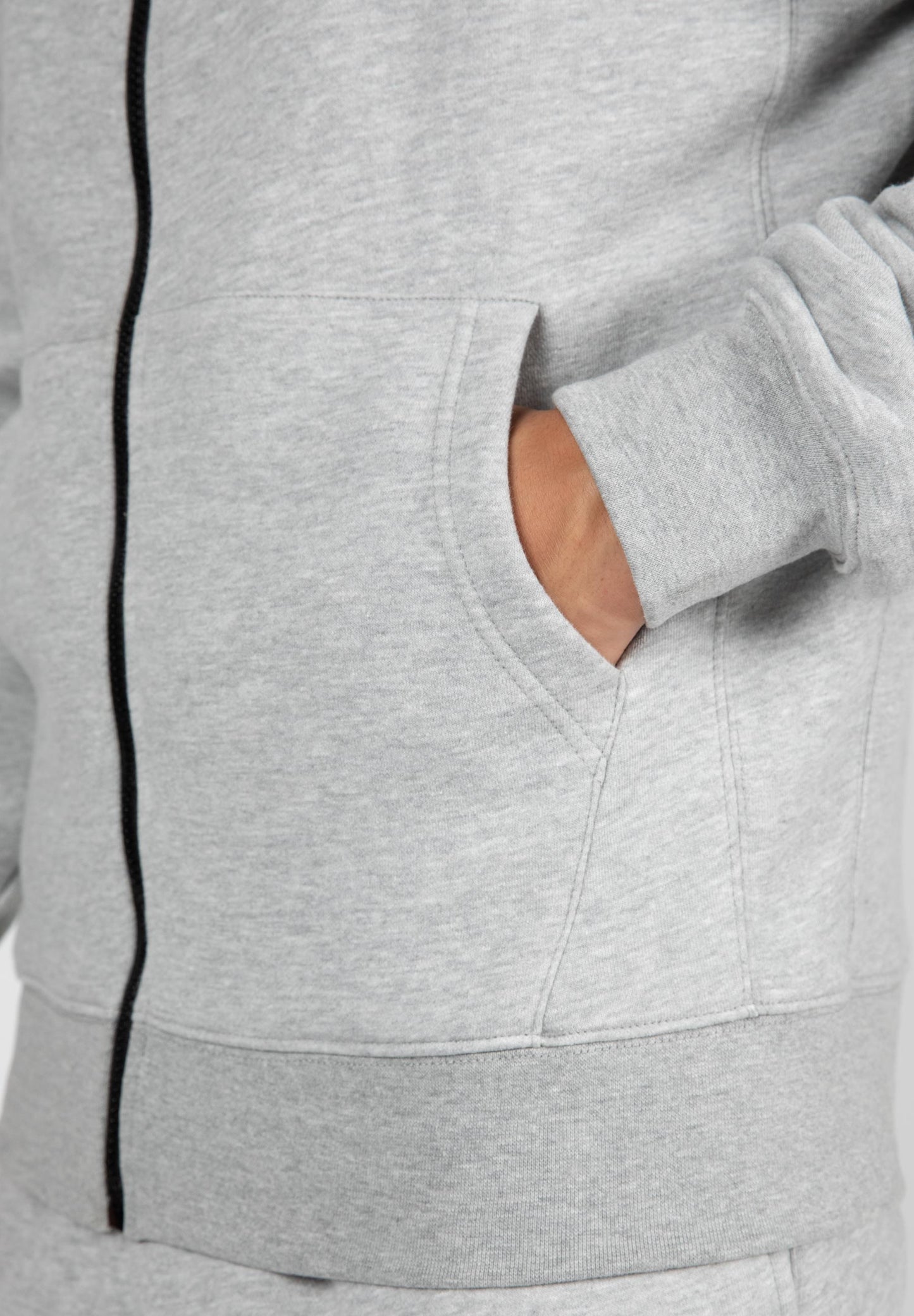 Gorilla Wear Kennewick Zipped Hoodie, grå
