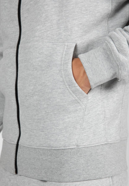 Gorilla Wear Kennewick Zipped Hoodie, grå