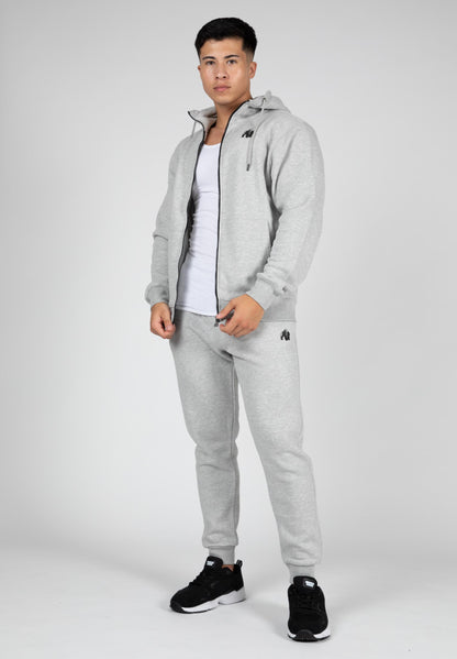 Gorilla Wear Kennewick Zipped Hoodie, grå