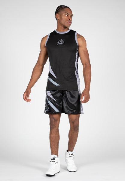 Gorilla Wear Hornell Tank Top, svart/grå