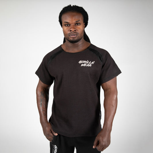 Gorilla Wear Augustine Old School Work Out Top, svart