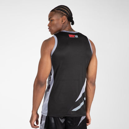 Gorilla Wear Hornell Tank Top, svart/grå