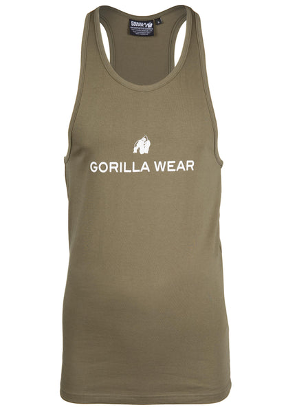 Gorilla Wear Carter Stretch linne, armégrön