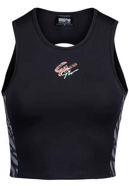Gorilla Wear Zion Crop Top, svart
