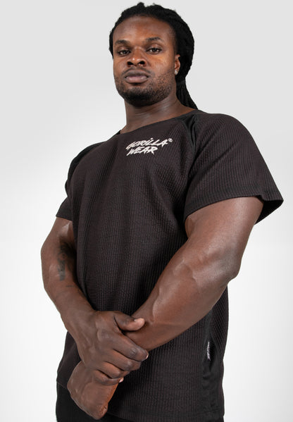 Gorilla Wear Augustine Old School Work Out Top, svart