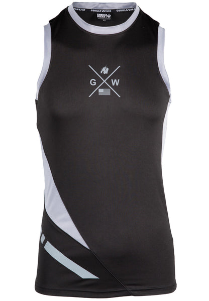 Gorilla Wear Hornell Tank Top, svart/grå