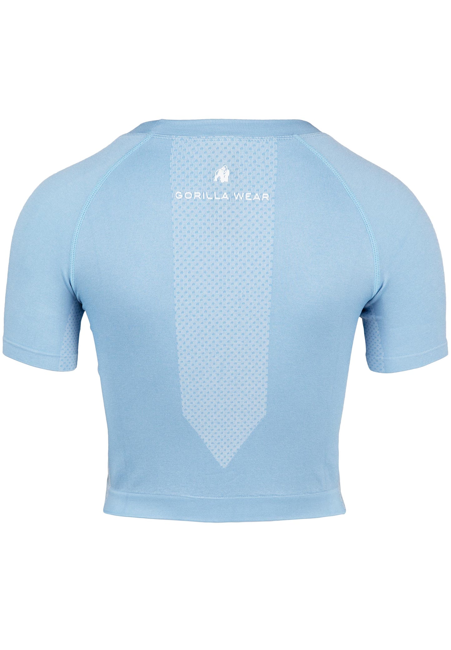 Gorilla Wear Selah Seamless Crop Top, blå