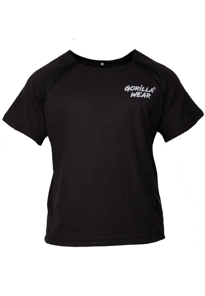 Gorilla Wear Augustine Old School Work Out Top, svart