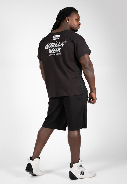 Gorilla Wear Augustine Old School Work Out Top, svart