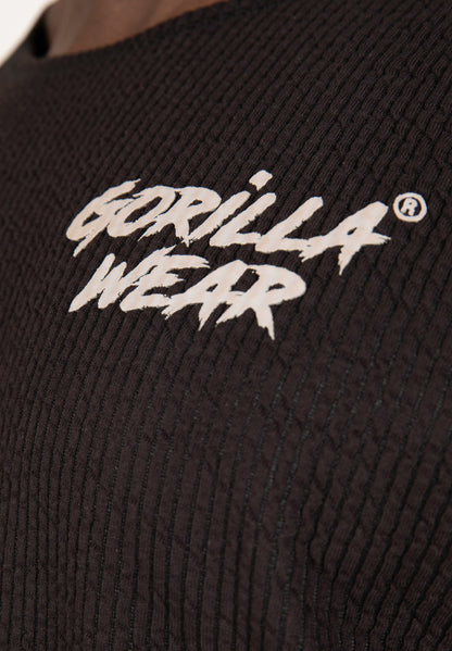 Gorilla Wear Augustine Old School Work Out Top, svart