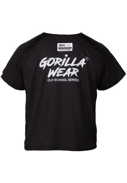 Gorilla Wear Augustine Old School Work Out Top, svart