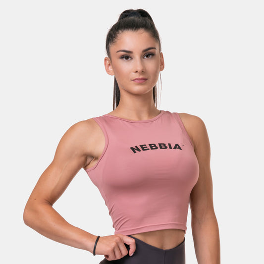 NEBBIA- Fit & Sporty Tank Top, rosa