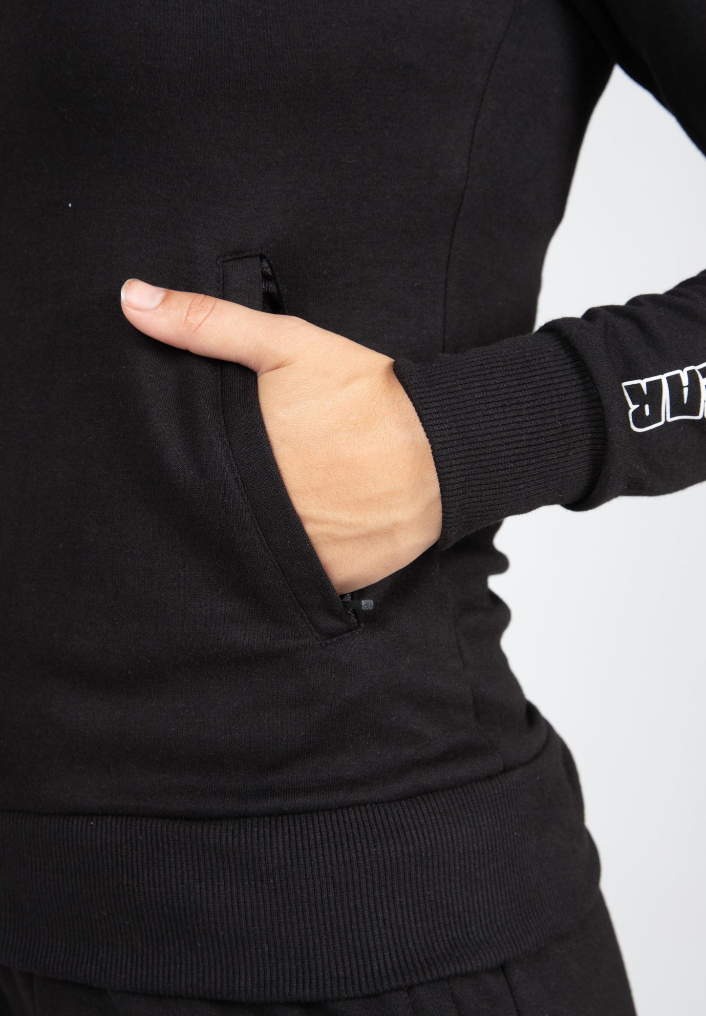 Gorilla Wear Marion Zipped Hoodie, svart