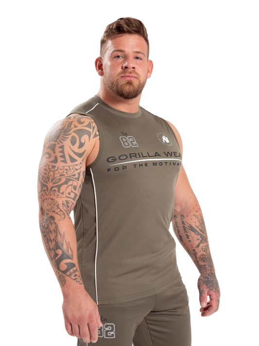 Gorilla Wear Broxton linne, armégrön