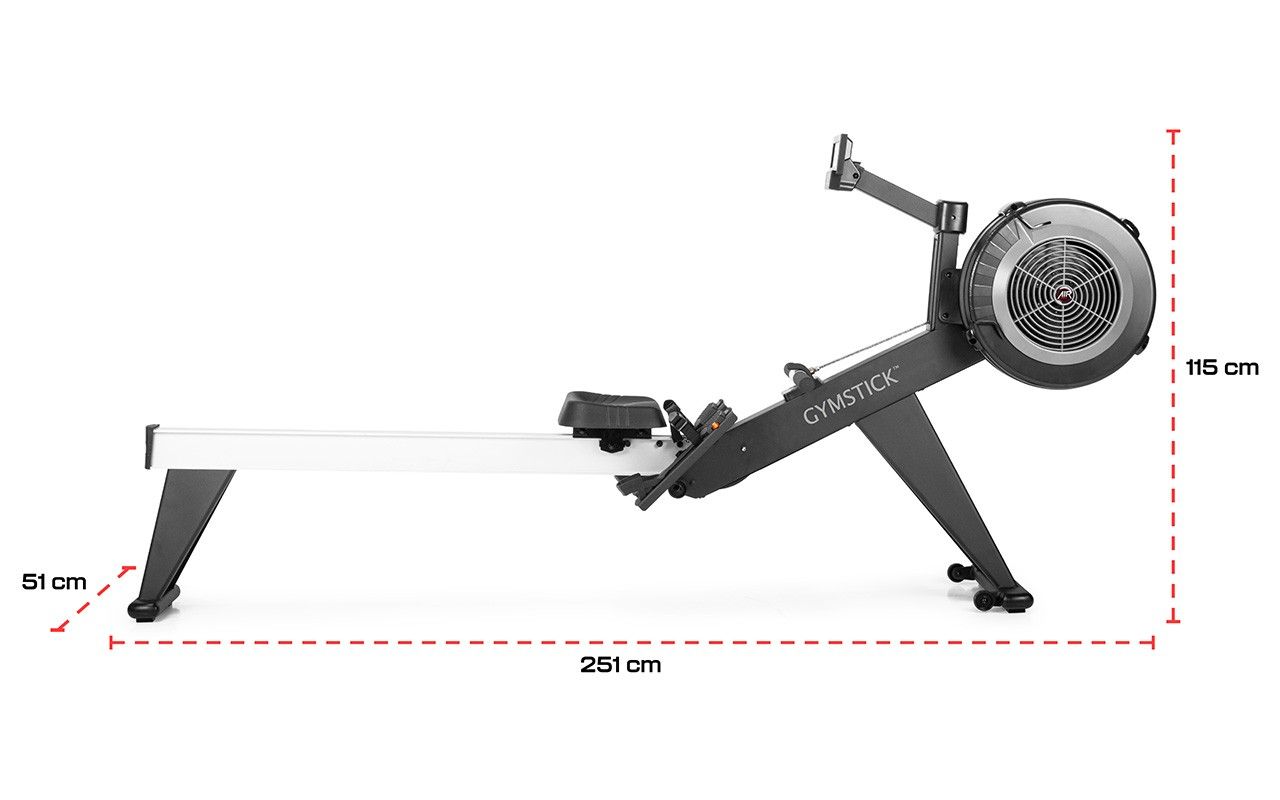 GYMSTICK Air Rower Pro