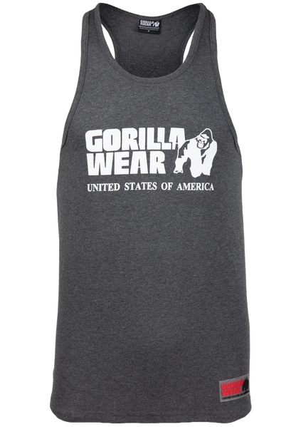 Gorilla Wear Classic linne, mörk grå