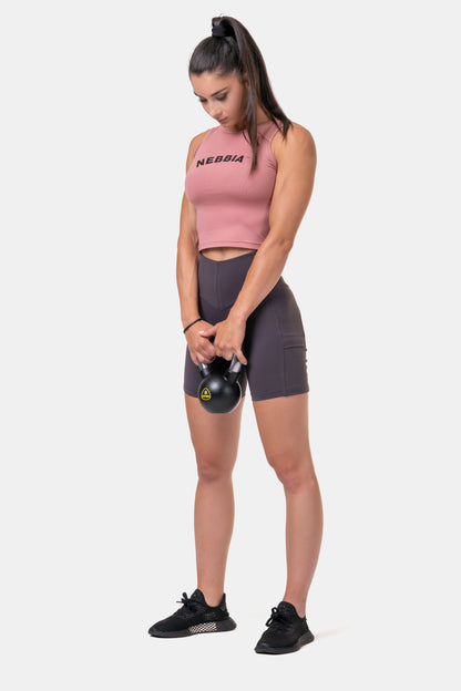 NEBBIA- Fit & Sporty Tank Top, rosa