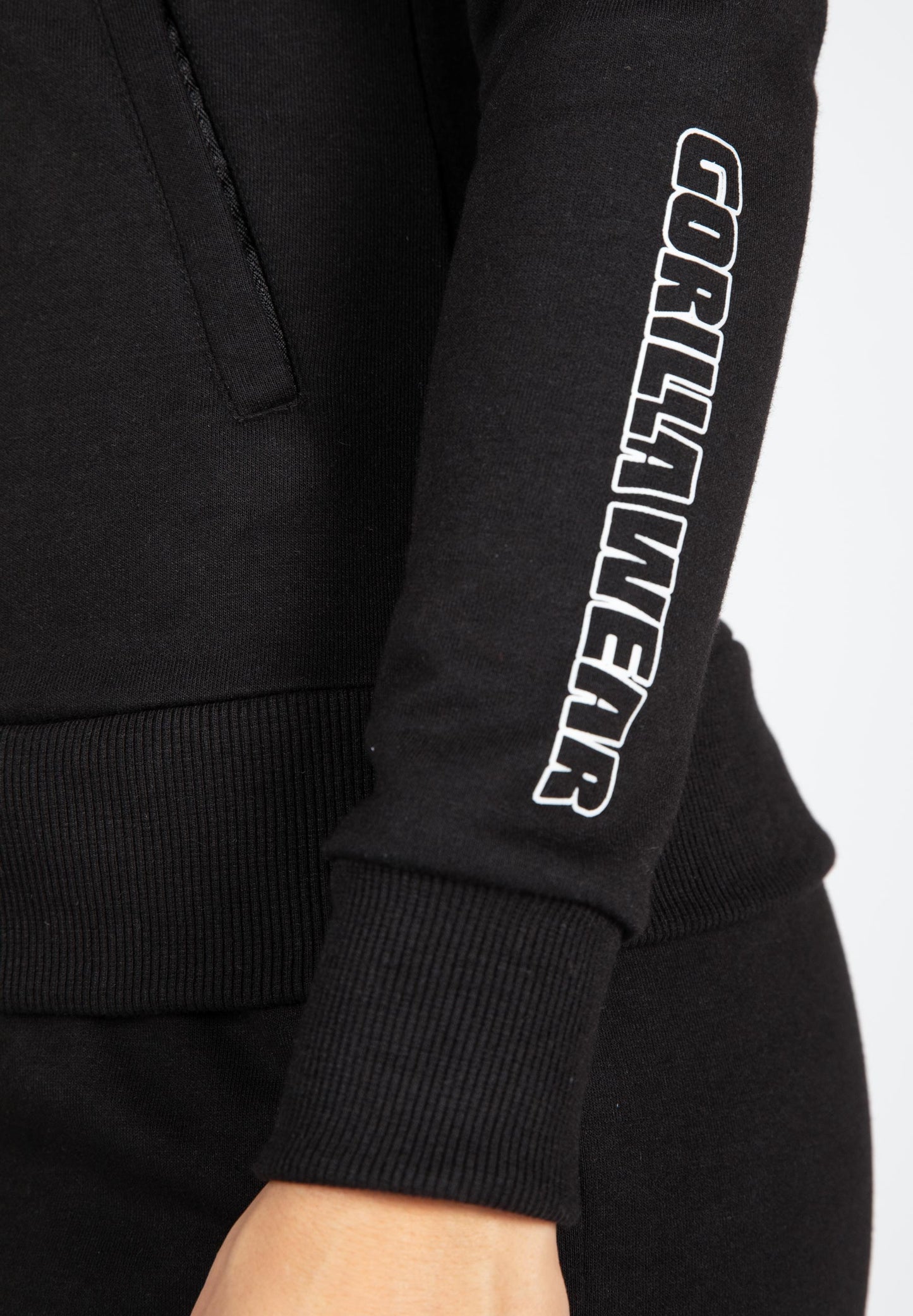 Gorilla Wear Marion Zipped Hoodie, svart