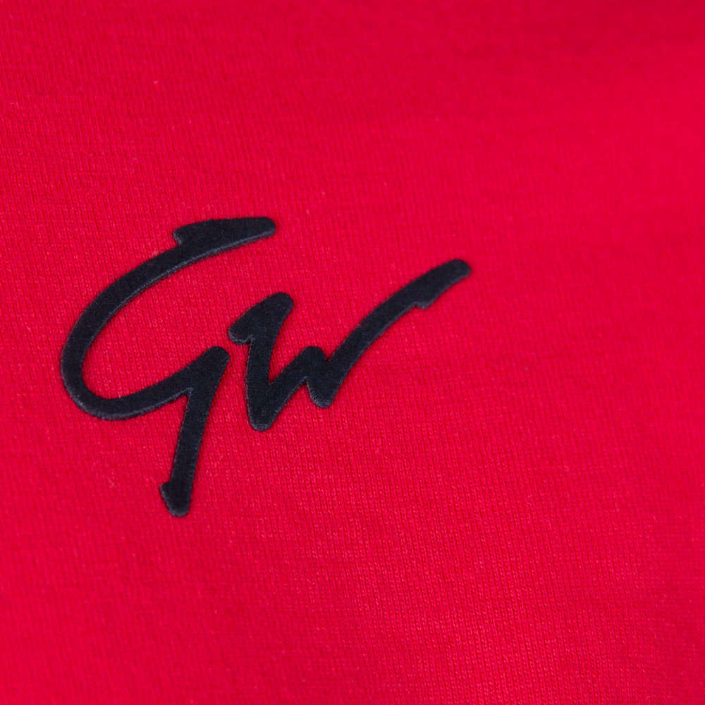 Gorilla Wear Chester T-Shirt, röd/svart