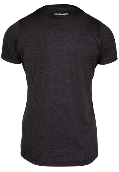 Gorilla Wear Elmira V-Neck T-Shirt, svart