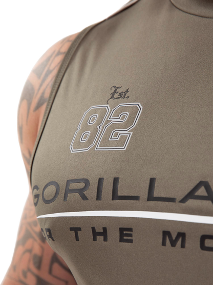 Gorilla Wear Broxton linne, armégrön