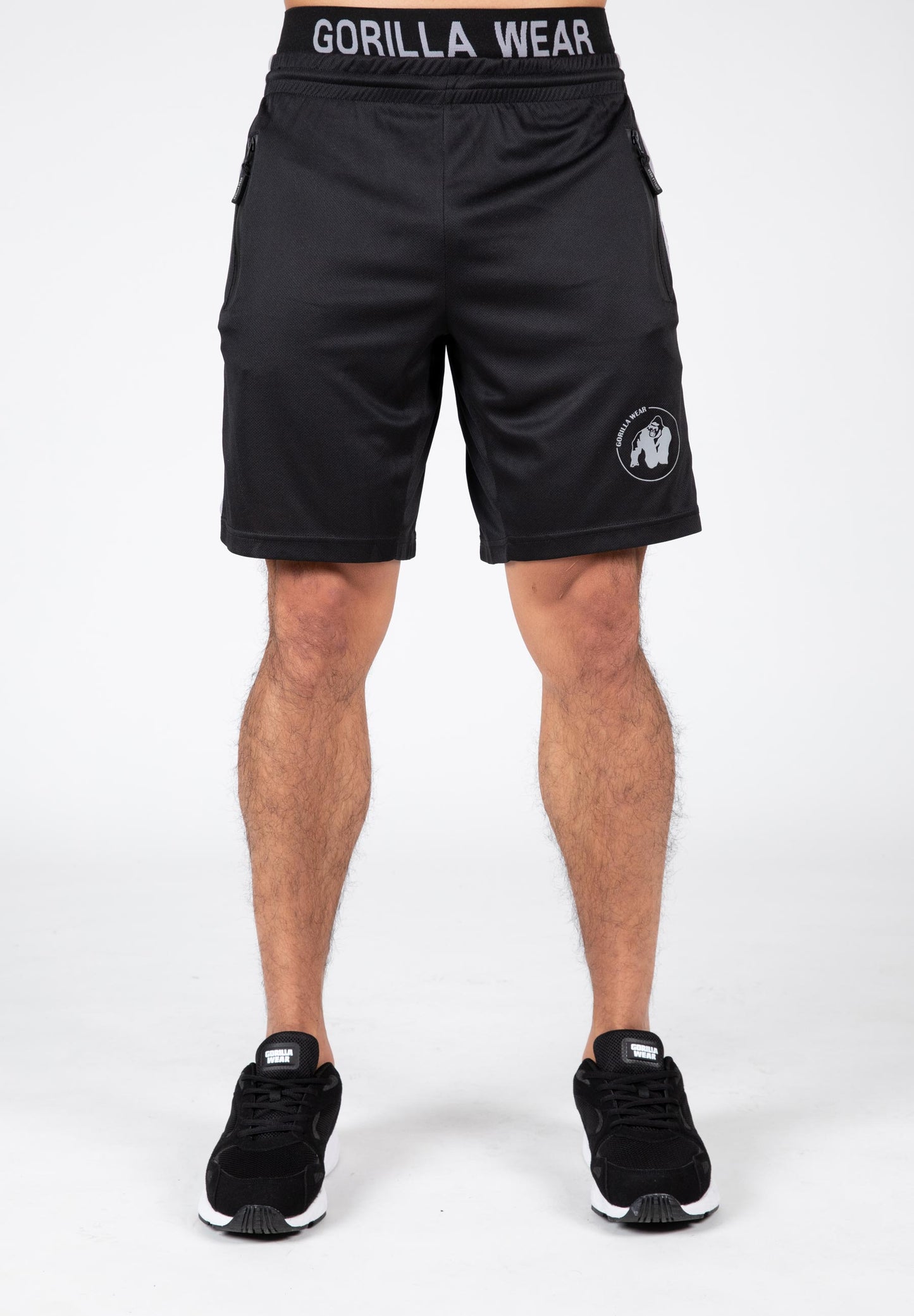 Gorilla Wear Atlanta Shorts, svart/grå