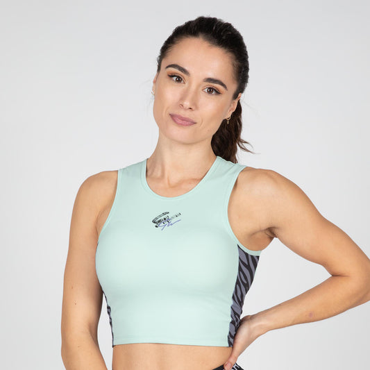 Gorilla Wear Zion Crop Top, grön
