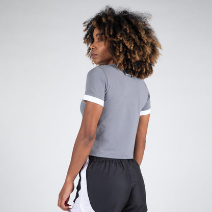 Gorilla Wear New Orleans Cropped T-Shirt, grå
