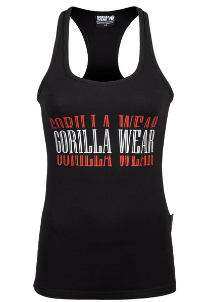 Gorilla Wear Verona Tank Top, svart