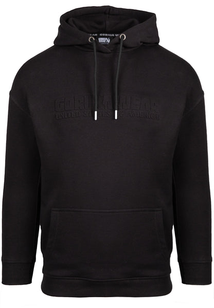 Gorilla Wear Crowley Oversized Women's Hoodie, svart