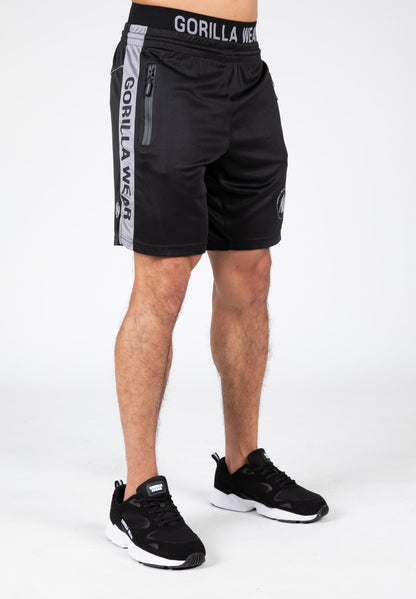 Gorilla Wear Atlanta Shorts, svart/grå