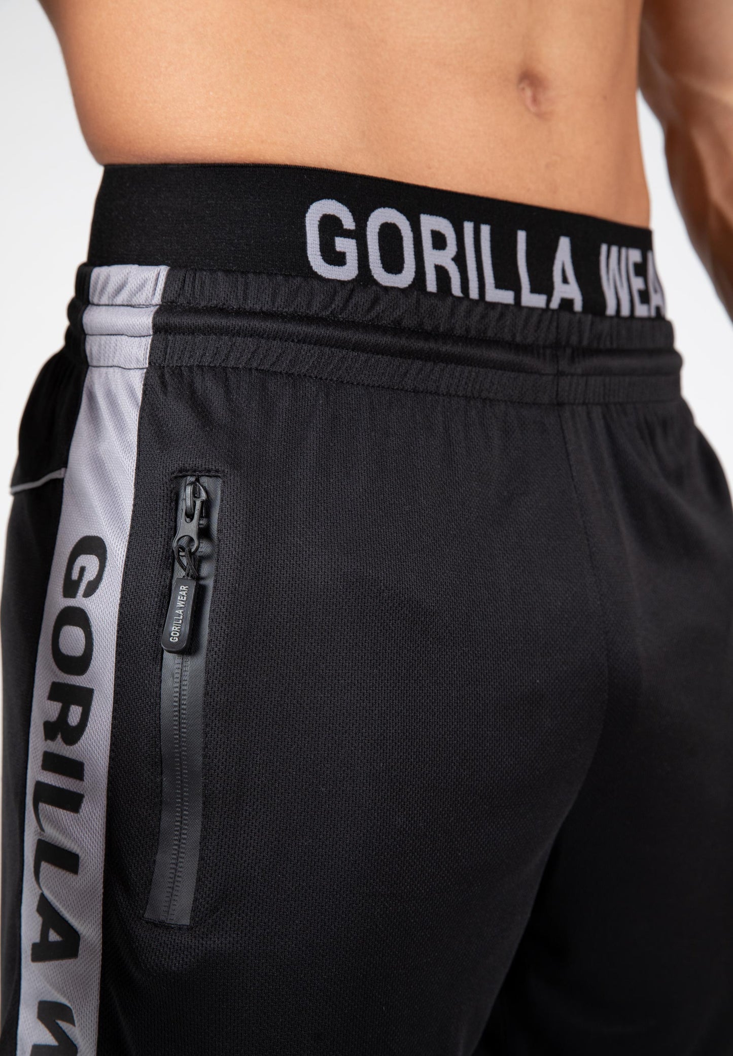 Gorilla Wear Atlanta Shorts, svart/grå