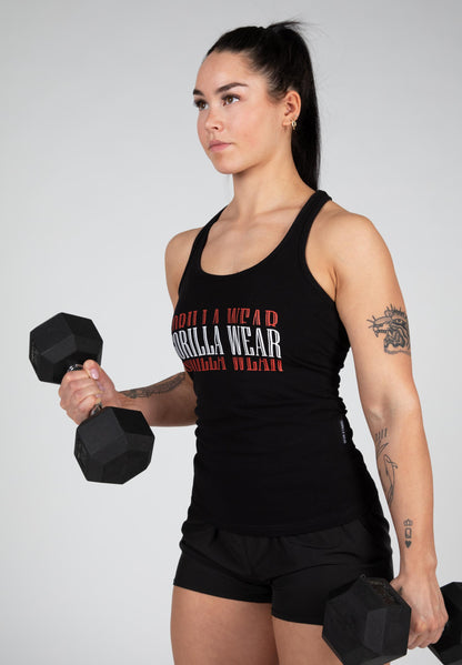 Gorilla Wear Verona Tank Top, svart