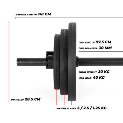 Gymstick Pro Pump Set 20kg