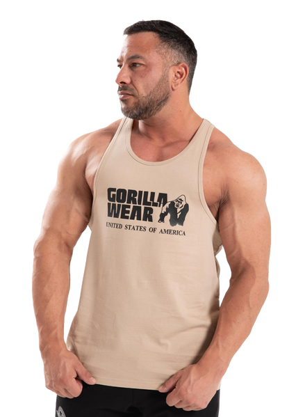Gorilla Wear Classic linne, ljus brun