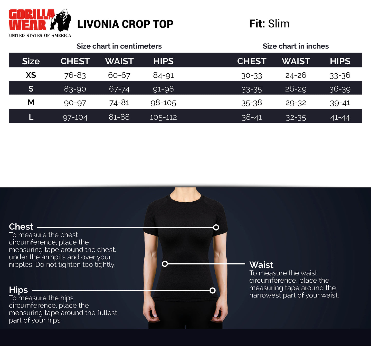 Gorilla Wear-Livonia Crop Top, beige