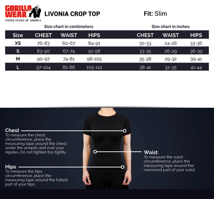 Gorilla Wear-Livonia Crop Top, beige