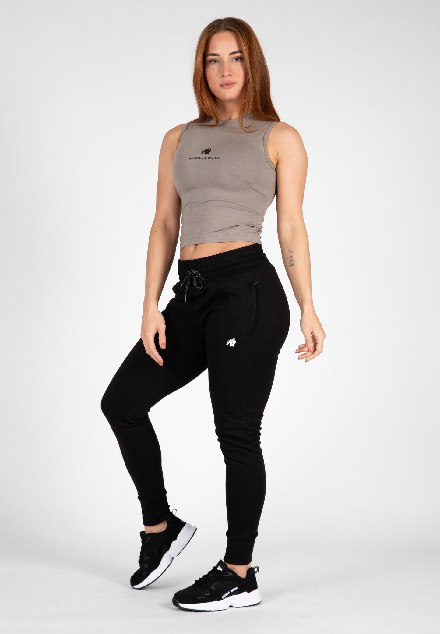 Gorilla Wear-Livonia Crop Top, beige