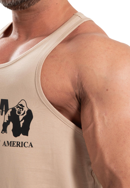 Gorilla Wear Classic linne, ljus brun