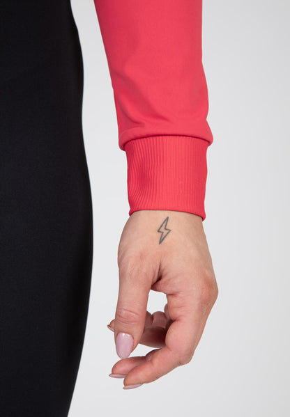 Gorilla Wear Zion Cropped Hoodie, röd