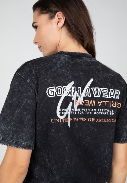 Gorilla Wear Medina Oversized T-Shirt, svart